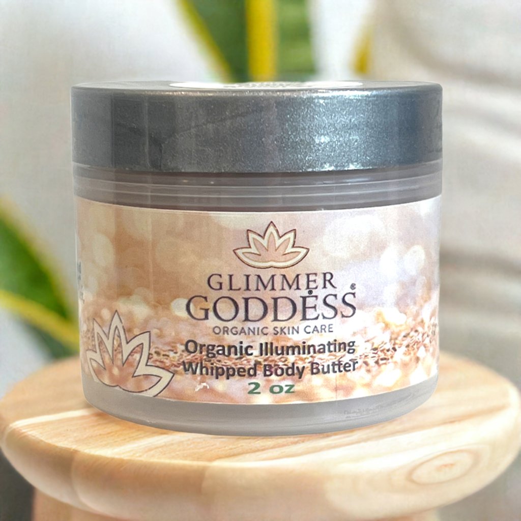 Organic Shimmer Body Butter 2 oz – Travel